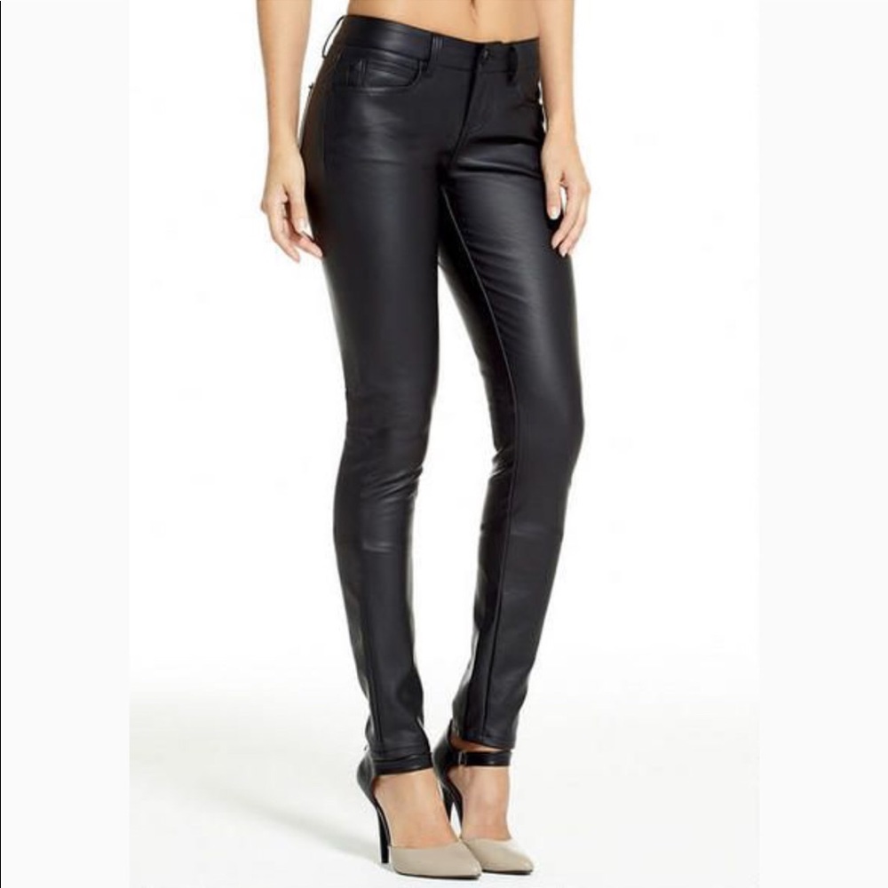 NWOT Faux Leather Moto Pant